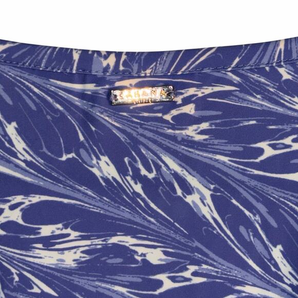 Cabana Life x Talbots Purple Abstract Print Midi Beach Cover-Up Dress Size XL - Picture 6 of 9